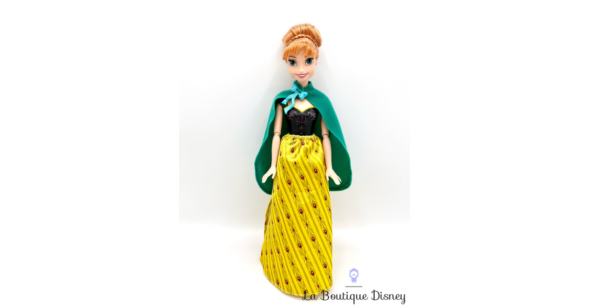 Poupée Anna Couronnement robe verte Disney Mattel 2014 La reine des